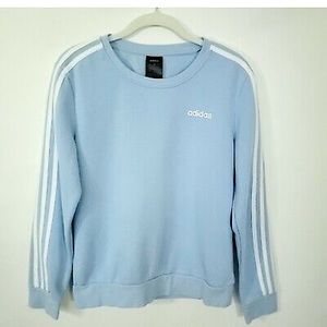 Adidas Light Blue Sweatshirt Medium Like New